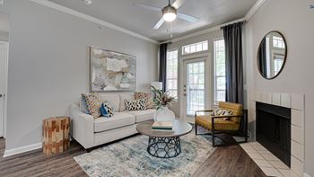 Spacious living room